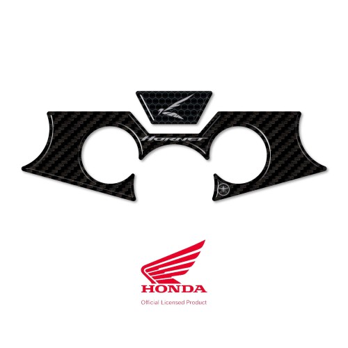 Selbstklebende 3D-Lenkradgabelschutzplatte kompatibel zu Honda Hornet 2023-2024 2
