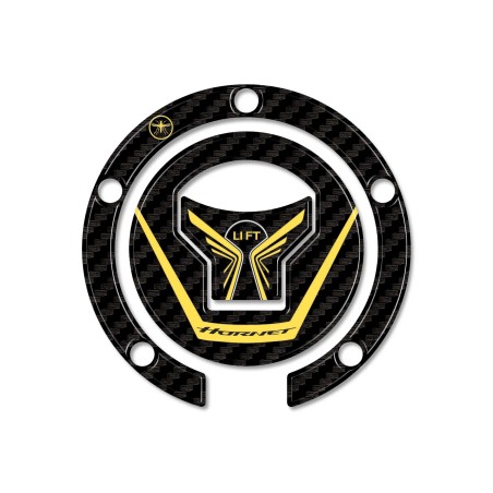 Sticker 3D protection de bouchon de réservoir de moto compatible avec Honda Hornet 500 750