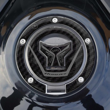 3D Aufkleber Motorradtankdeckelschutz kompatibel mit Honda Hornet 500 750