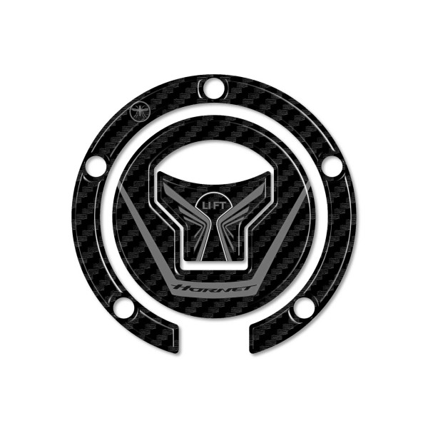 Adesivo 3D protezione tappo serbatoio moto compatibile con Honda Hornet 500 750