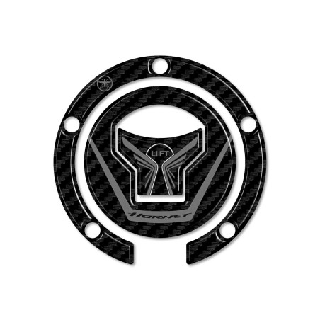 Sticker 3D protection de bouchon de réservoir de moto compatible avec Honda Hornet 500 750