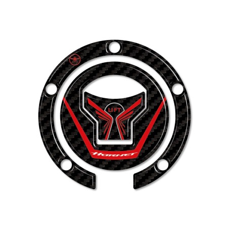 3D Aufkleber Motorradtankdeckelschutz kompatibel mit Honda Hornet 500 750