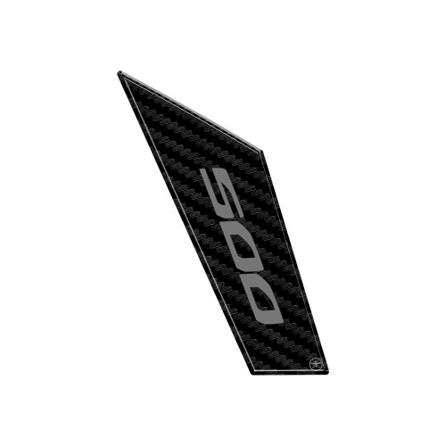 Selbstklebender Gel-3D-Motorrad-Auspuffschutz passend für Honda Hornet 500 2024 2