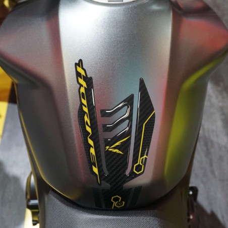 Klebeschutz Gel 3D Motorradtankschutz kompatibel mit Honda Hornet 2023-2024