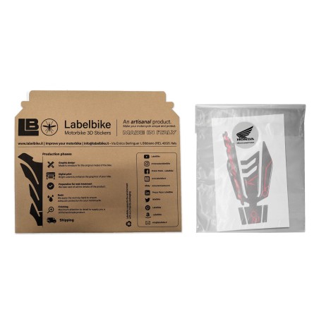 Adhesive Protection Gel 3D Motorcycle Tank Guard compatible with Honda Hornet 2023-2024