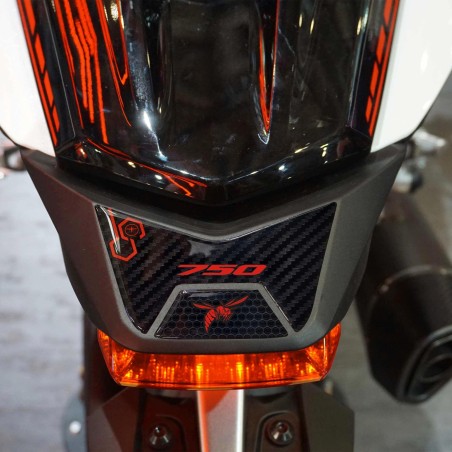 3D Harz Aufkleber Heckprotektor Motorrad kompatibel mit Honda Hornet 2023-2024