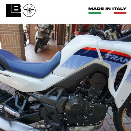 Adhesivos protectores laterales de depósito de moto compatibles con Honda Transalp 2023