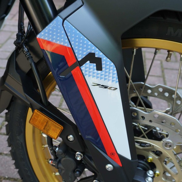 Stickers 3D protecteurs d'ailes compatibles avec Honda Transalp 2023