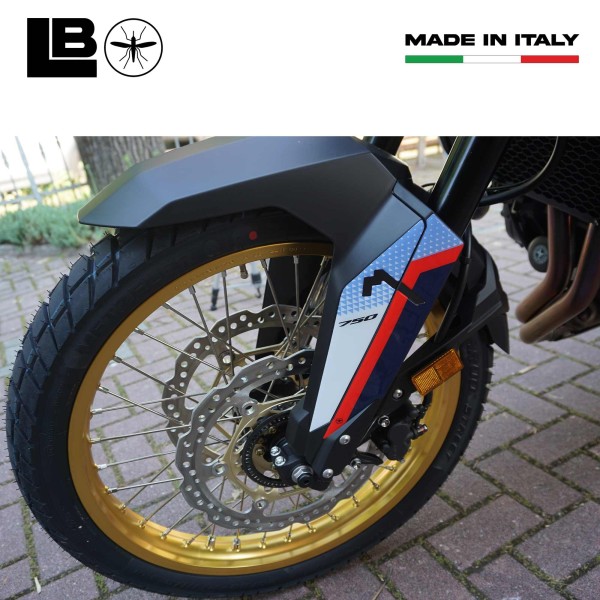 3D stickers wing protectors compatible with Honda Transalp 2023