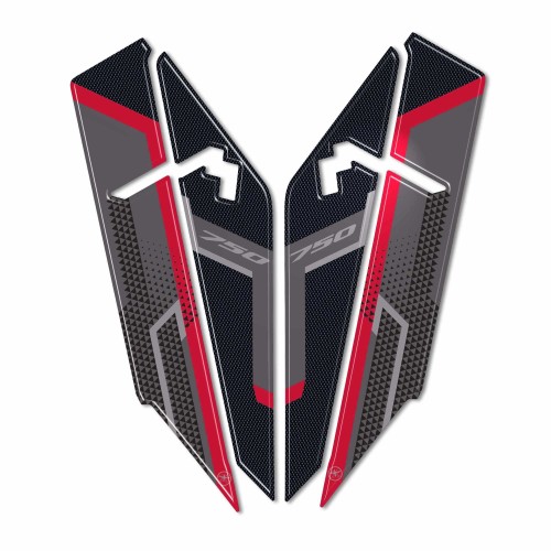 Stickers 3D protecteurs d'ailes compatibles avec Honda Transalp 2023 2