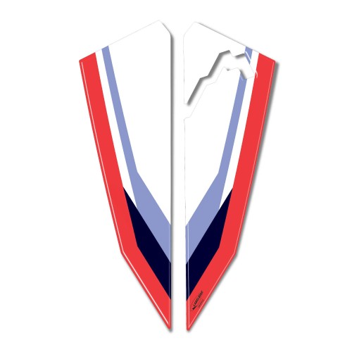 Stickers 3D protecteurs de nez avant de moto compatibles avec Honda Transalp 2023 2