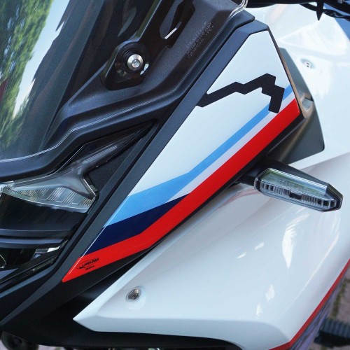 Pegatinas 3D protector de morro delantero de moto compatible con Honda Transalp 2023