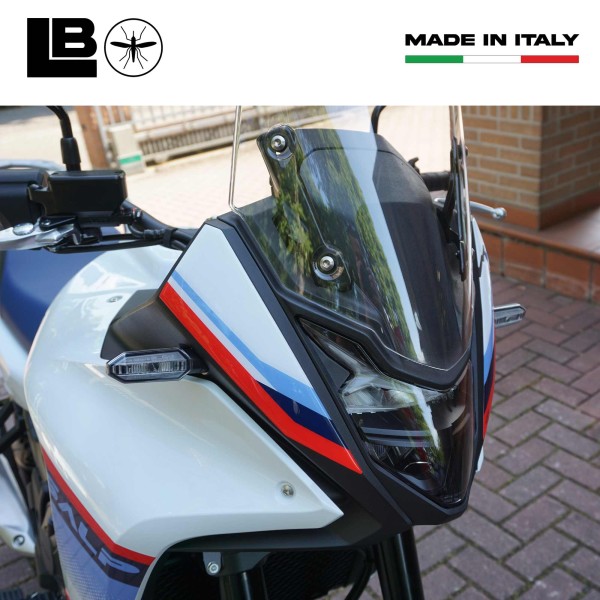 3D stickers motorbike front nose protectors compatible with Honda Transalp 2023