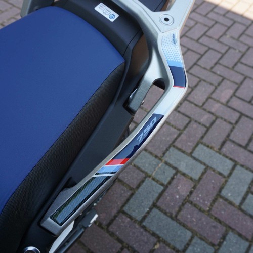 3D-Gel-Aufkleber Motorrad-Griffschützer kompatibel mit Honda Transalp 2023