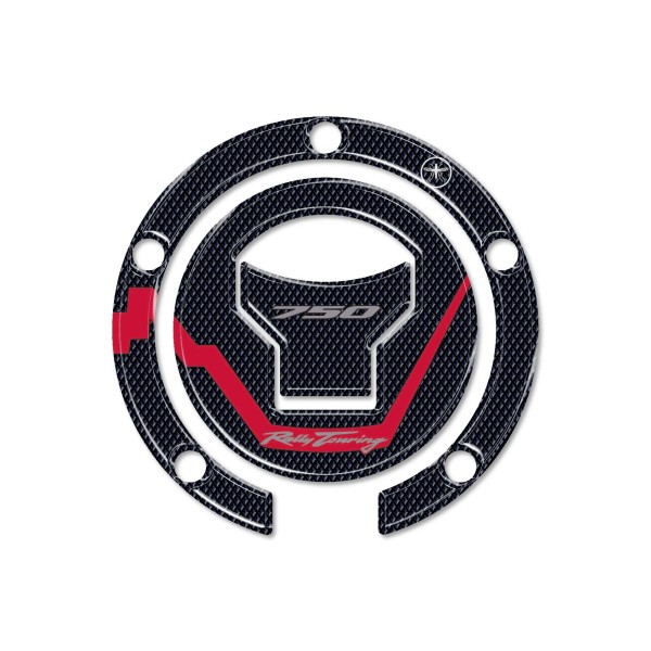 3D sticker motorbike tank cap protection compatible with Honda Transalp 2023