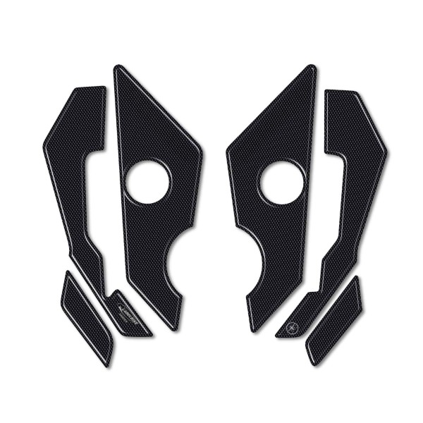 Pegatinas 3D Protectores de talón de moto compatibles con Honda Transalp XL750 2023