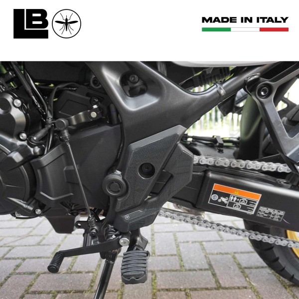 Stickers 3D Motorcycle heel protectors compatible with Honda Transalp XL750 2023