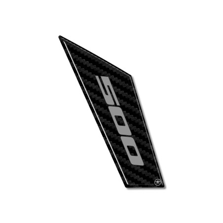 Selbstklebendes Gel 3D-Motorrad-Auspuffschutz kompatibel mit Honda NX500 2024-2025