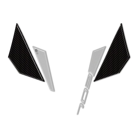3D Gel Stickers Motorcycle Front Face Protectors compatible with Zontes 703F 2025