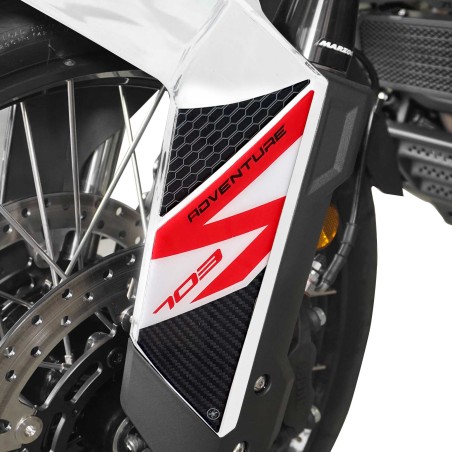 Pegatinas 3D Protectores de alas de moto compatibles con Zontes 703F 2025