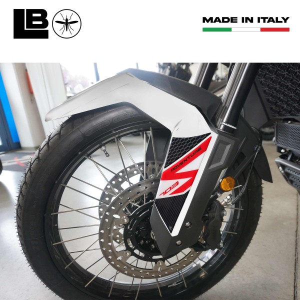 3D Aufkleber Motorrad-Kotflügelschützer kompatibel mit Zontes 703F 2025