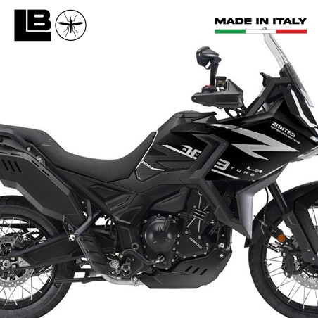 Stickers 3D Protections latérales de réservoir de moto compatibles avec Zontes 703F 2025