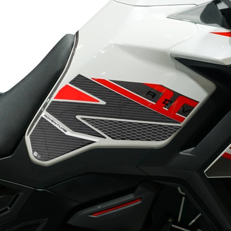 Pegatinas 3D Protectores laterales de depósito de moto compatibles con Zontes 703F 2025