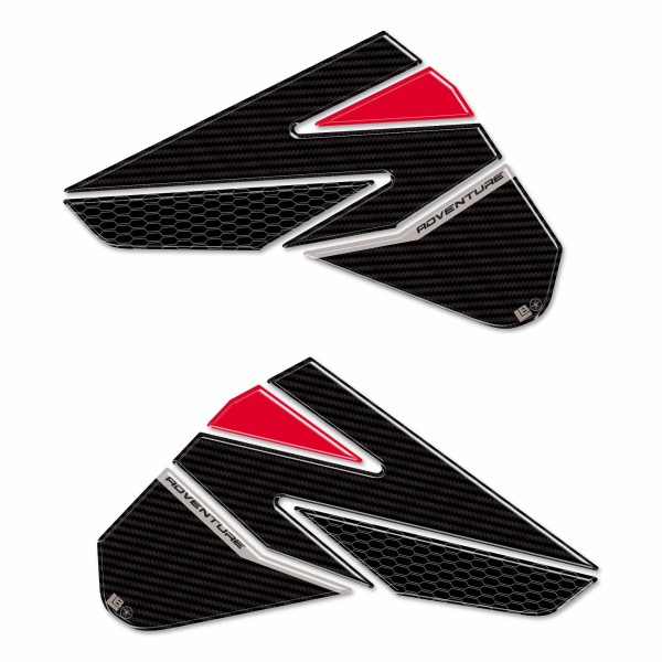 Pegatinas 3D Protectores laterales de depósito de moto compatibles con Zontes 703F 2025