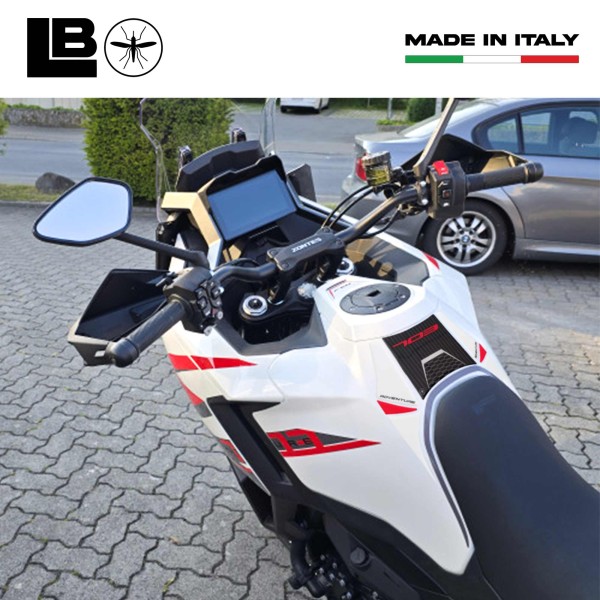 3D Gel Sticker Protector de depósito de moto compatible con Zontes 703F 2025