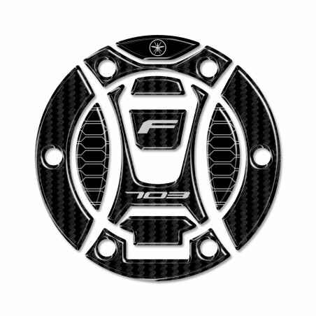 Adesivo Gel 3D Protezione Tappo Serbatoio moto compatibile con Zontes 703F 2025