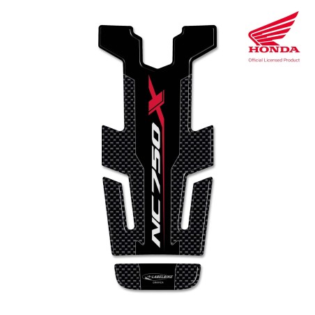 Paraserbatoio ADESIVO 3D compatibile per NC 750 X MOTO HONDA NC750X 2016-2020