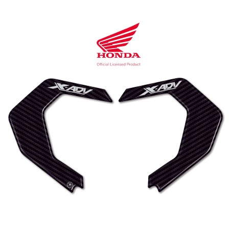 2 3D-Gel-Aufkleber Verkleidungsrandschoner kompatibel mit Honda X-Adv 2017-2020