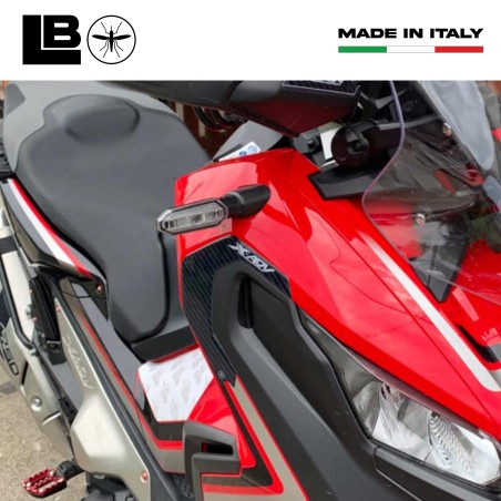2 3D-Gel-Aufkleber Verkleidungsrandschoner kompatibel mit Honda X-Adv 2017-2020