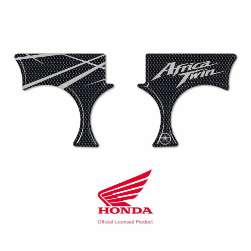 3D resin adhesive steering plate compatible with Honda Africa Twin 1000 - 1100 2