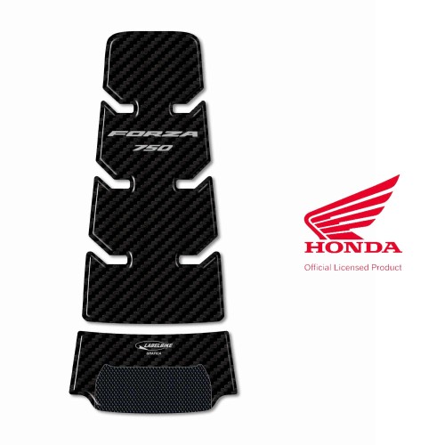 Resin 3D tank door protection sticker compatible Honda Forza 750 2