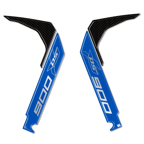 Adesivi 3D Protezioni Parasteli moto compatibili con Voge Valico 900DSX 2024-25 2