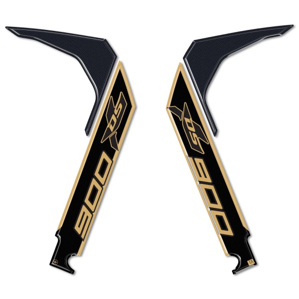 3D Stickers Motorcycle stem protectors compatible with Voge Valico 900DSX 2024-25