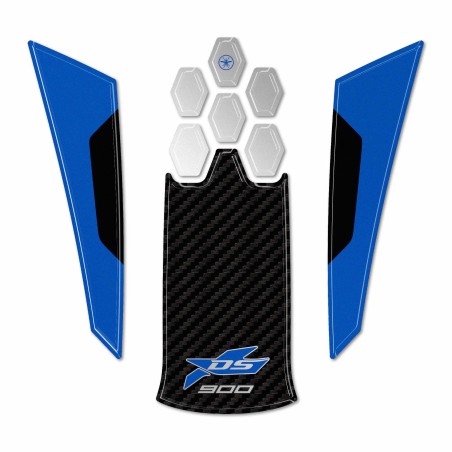 Adesivo 3D Protezione Parafango moto compatibile con Voge Valico 900DSX 2024-25