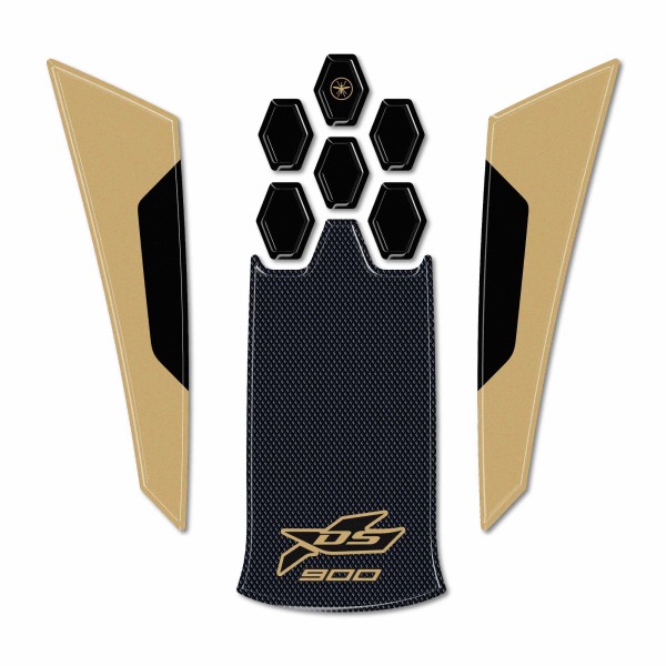 3D Motorcycle Mudguard Protection Sticker compatible with Voge Valico 900DSX 2024-25