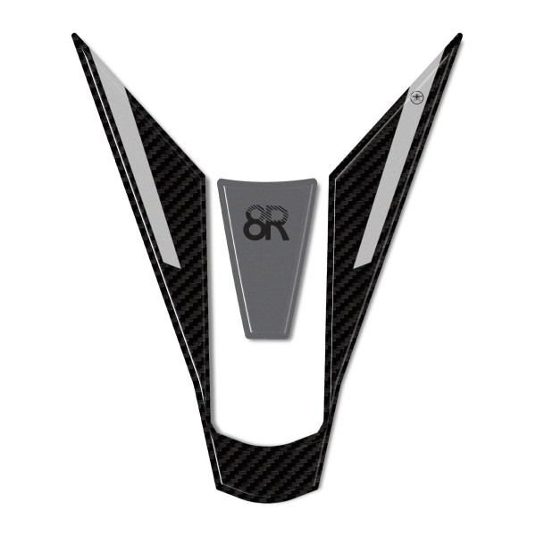 Autocollant de protection de queue de siège 3D compatible avec Suzuki GSX-8R 2024-25