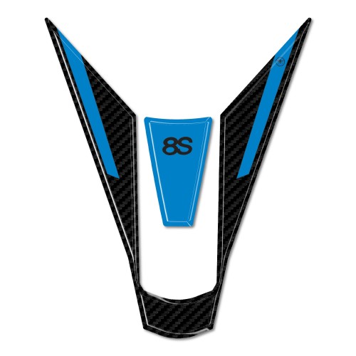 Cola Protector Asiento Individual Moto 3D Pegatina compatible con Suzuki GSX-8S 2024-25 2