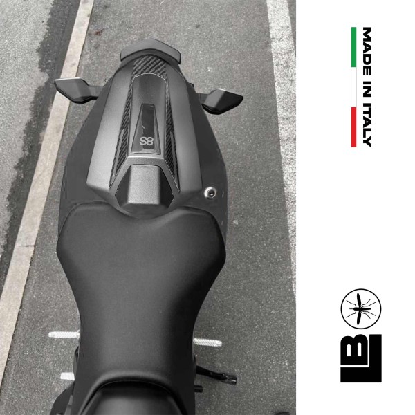 Heckprotektor Einzelsitz Motorrad 3D Aufkleber kompatibel mit Suzuki GSX-8S 2024-25