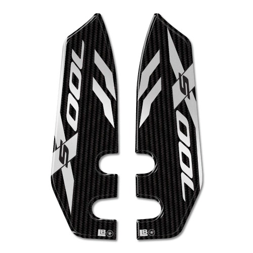 Protectores Adhesivos Guardabarros Moto compatible con QJ Motor SRT 700 SX 2