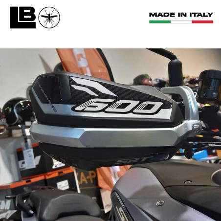 Adesivi 3D Protezioni Paramani Moto compatibili con QJ Motor SRT 600 SX 2024-25