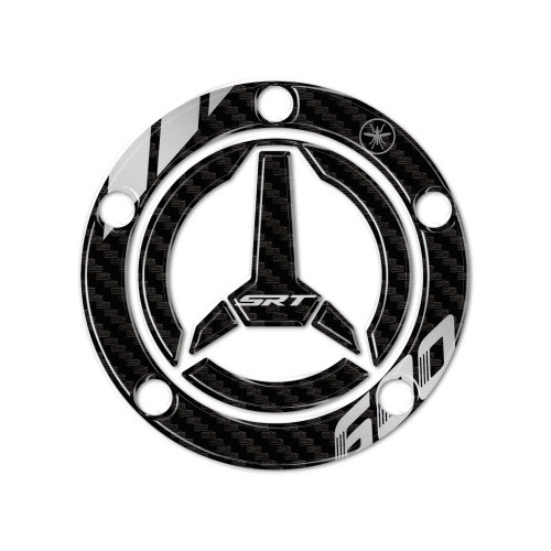 Protección adhesiva del tapón del depósito compatible con QJ Motor SRT 600 SX 2024-25 2
