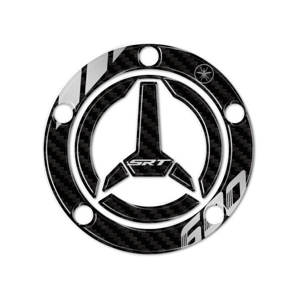 Protección adhesiva del tapón del depósito compatible con QJ Motor SRT 600 SX 2024-25