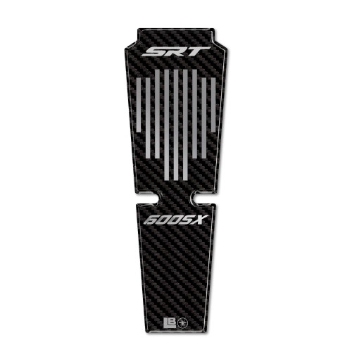 Adhesivo protector de depósito de moto 3D compatible con QJ Motor SRT 600 SX 2024-25 2