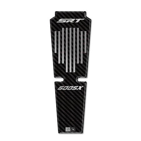 Adhesivo protector de depósito de moto 3D compatible con QJ Motor SRT 600 SX 2024-25