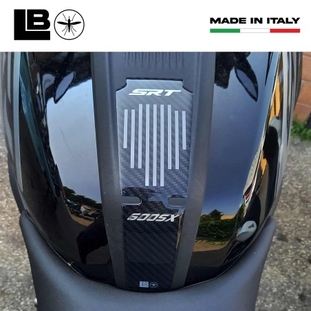Adesivo 3D Protezione Serbatoio moto compatibile con QJ Motor SRT 600 SX 2024-25