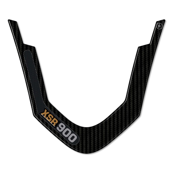 Autocollant de protection 3D Garde-boue moto compatible avec Yamaha XSR 900 2025 or